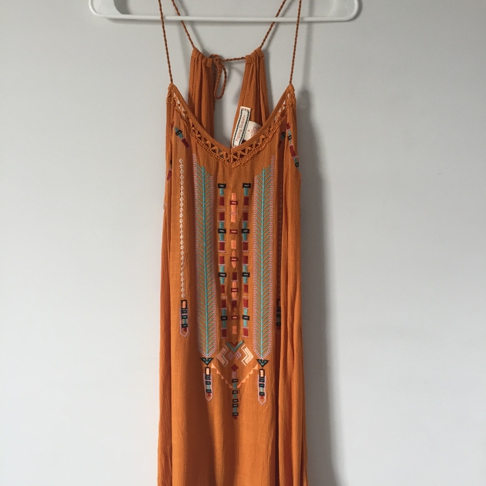 Flying Tomato Embroidered Dress